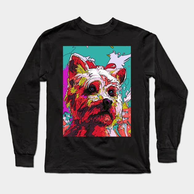 Terrier Long Sleeve T-Shirt by mailsoncello